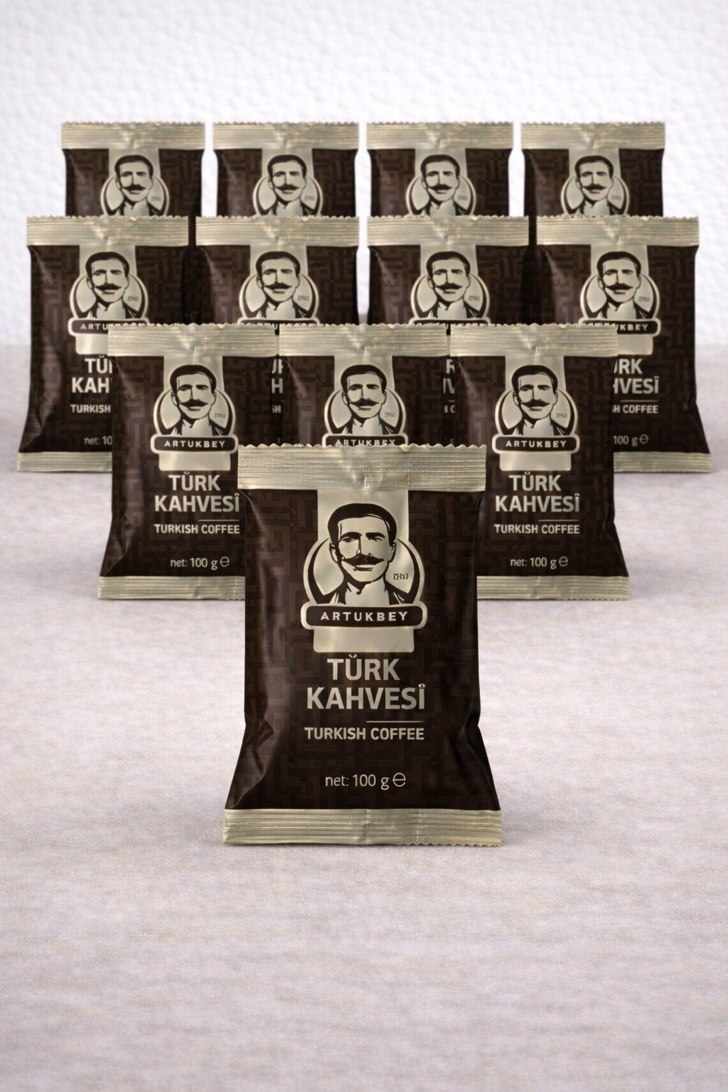 Türk Kahvesi Seti 100 gr (12'li) 