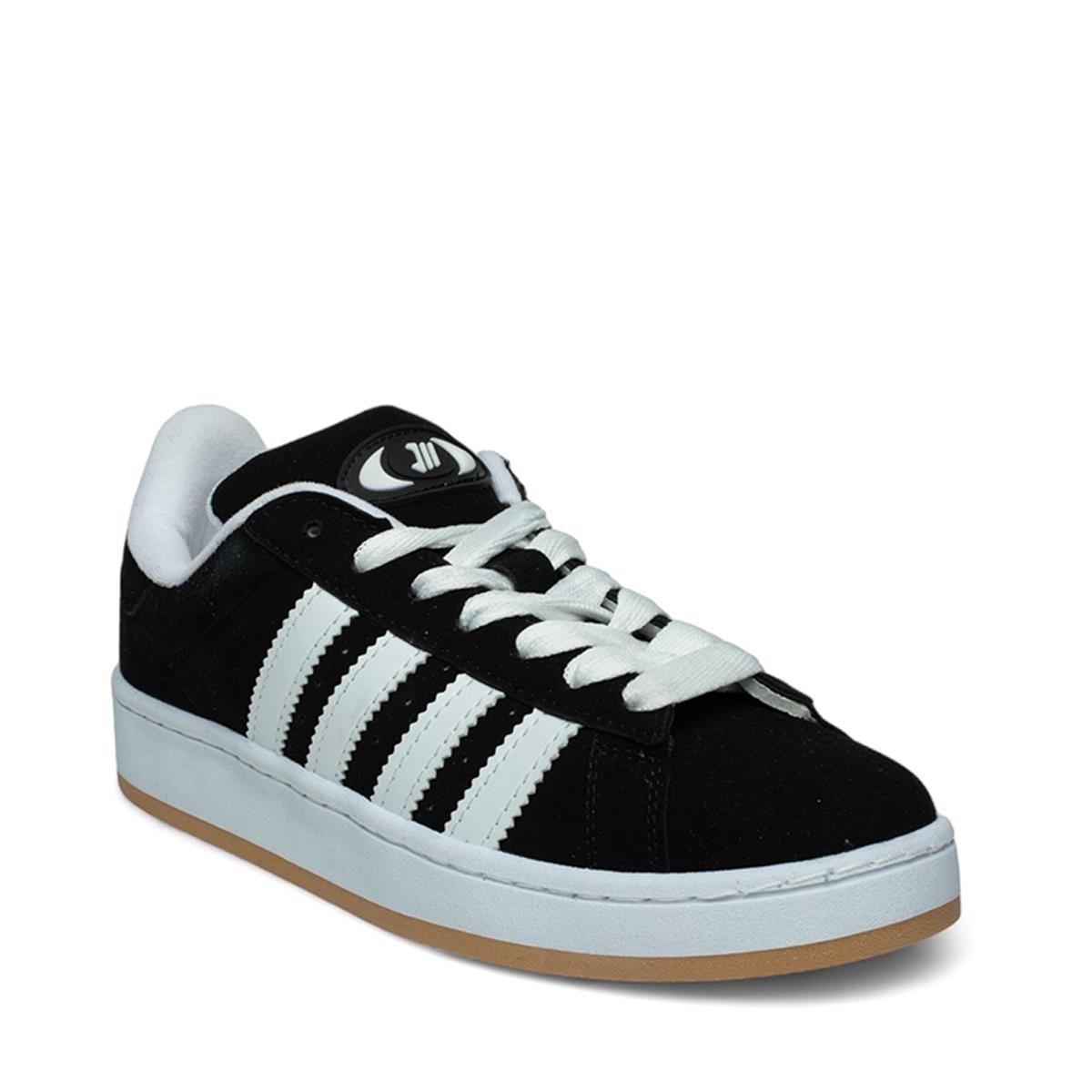 AxısAxis Erkek 080 Nubuk Siyah Beyaz