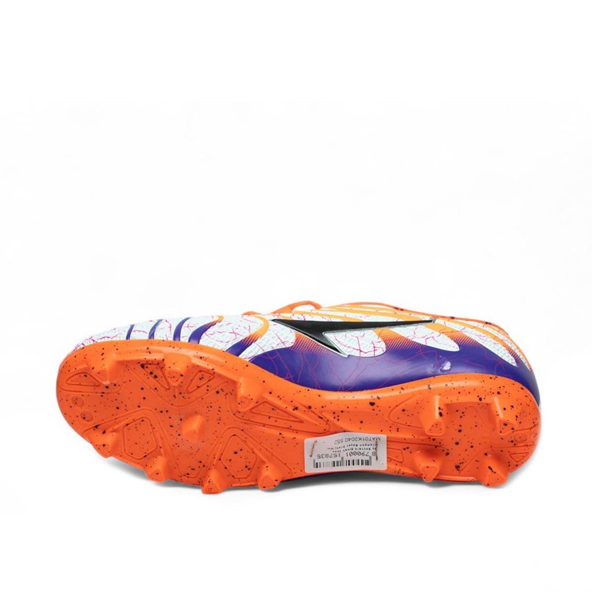 By Soccer'sBy Soccers Erkek 2040 Krampon Beyaz Oranj Mor