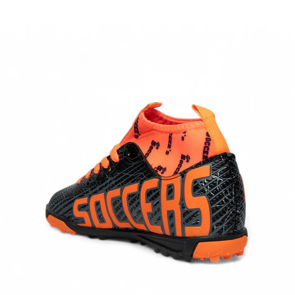 By Soccer'sBy Soccers Garson Halı Saha F35 Siyah Oranj
