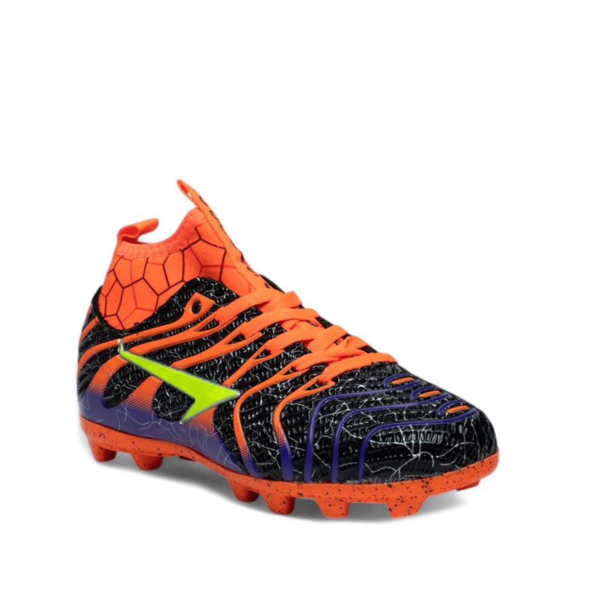 By Soccer'sBy Soccers Garson Krampon Çorap 2060 Siyah Oranj