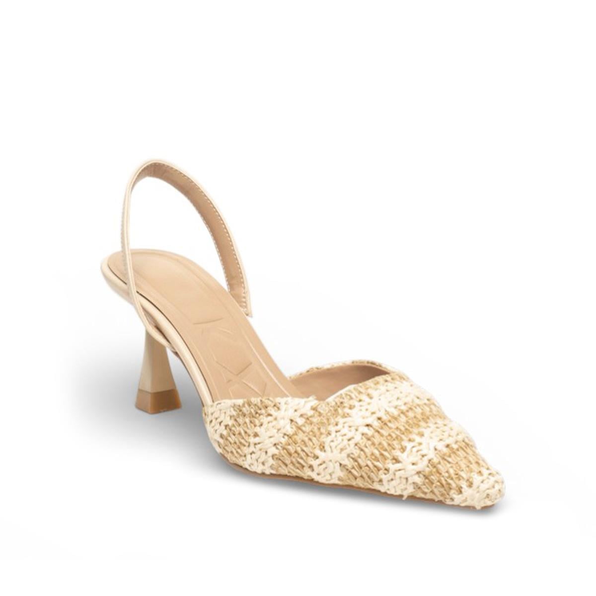 CemreGenel Zenne Stiletto 214 Hasır Bej