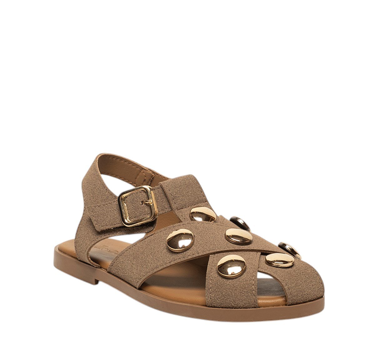 Diva ModDiva Mod Zenne Sandalet 0120 Süet Vizon