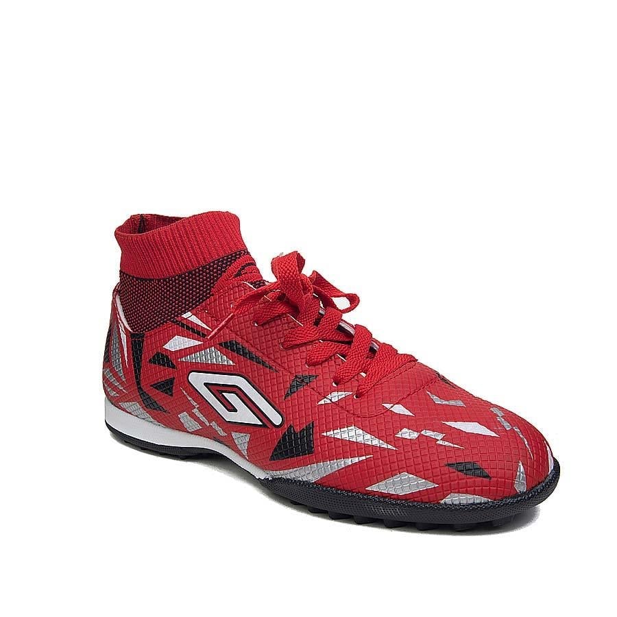 DuganaDugana Erkek 2303 Halı Saha Kırmızı Siyah