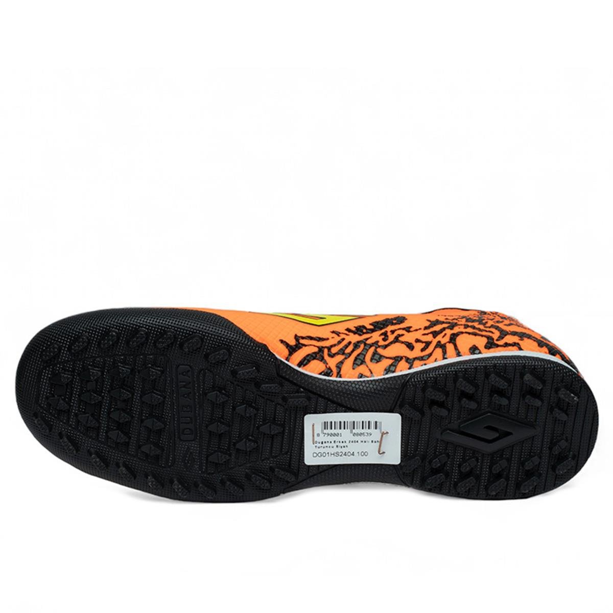 DuganaDugana Erkek 2404 Halı Saha Turuncu Siyah