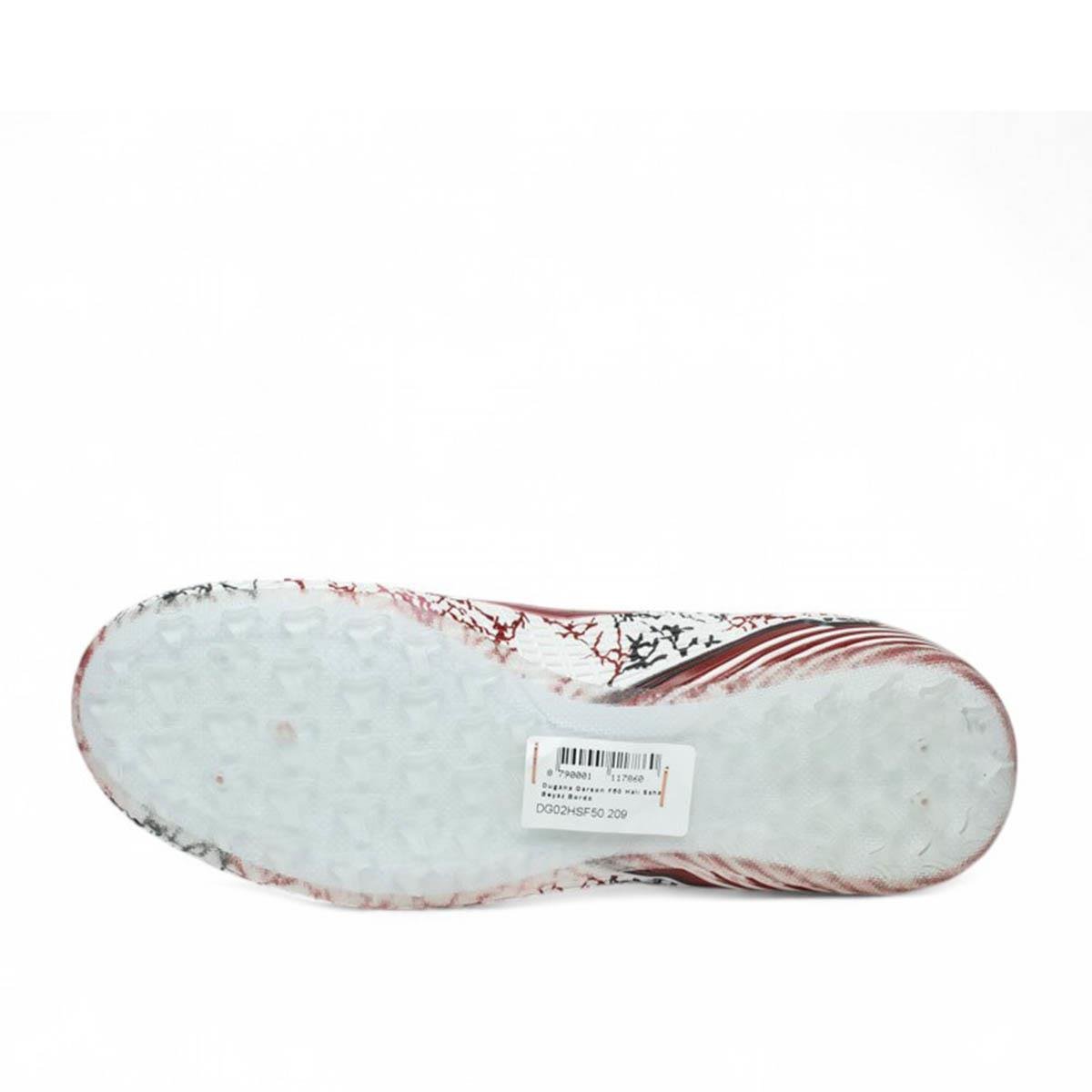 DuganaDugana Garson F50 Halı Saha Beyaz Bordo