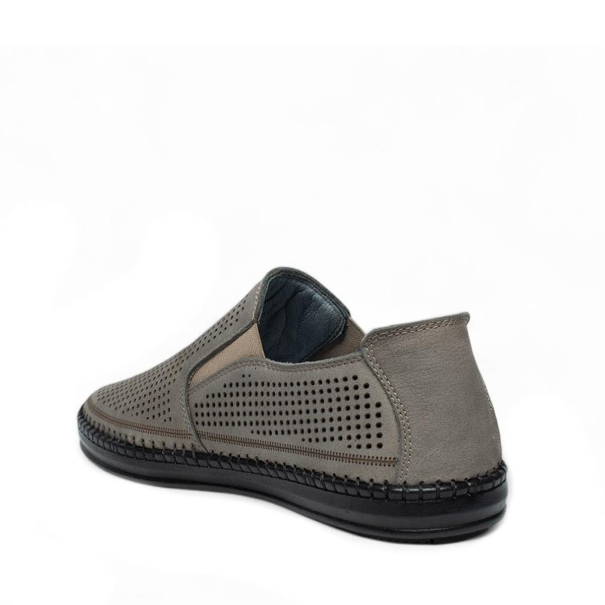 Faruk EnginFaruk Deri Erkek 2010 Nubuk Gri Tb Poli