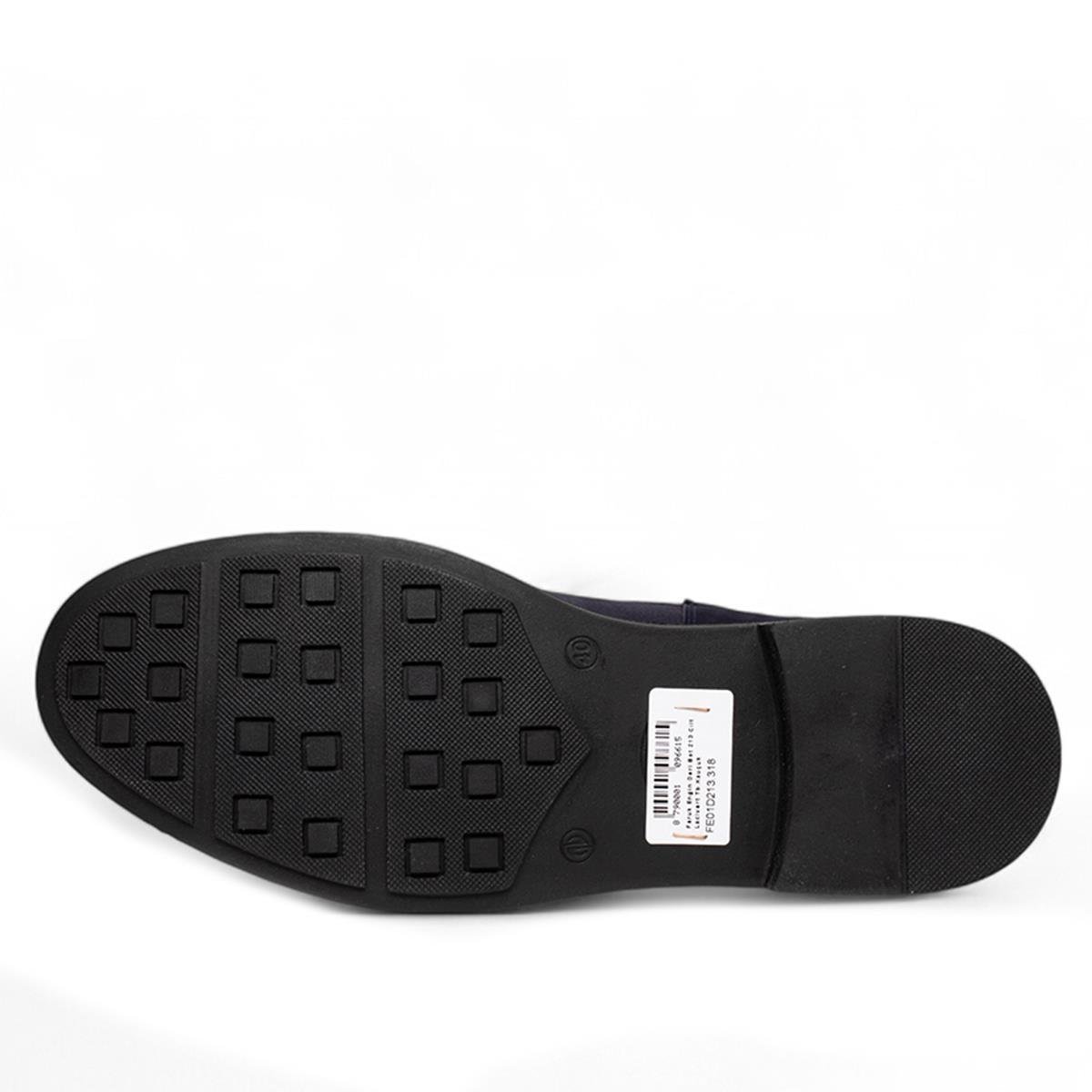 Faruk EnginFaruk Engin Deri Bot 213 Nubuk Lacivert Tb.Kauçuk