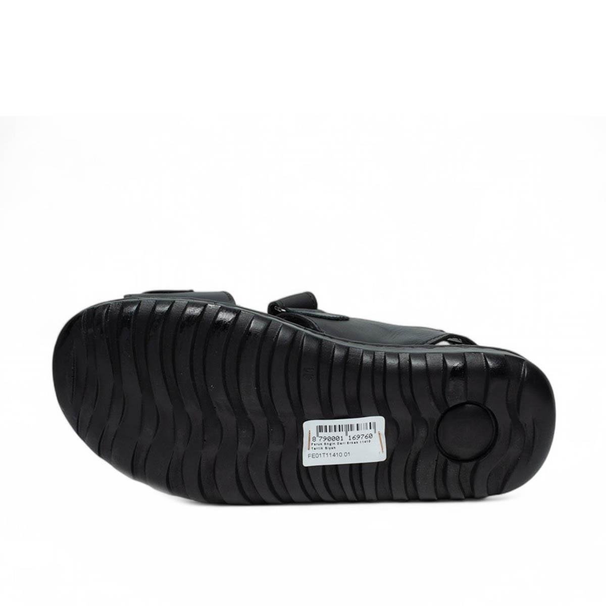 Faruk EnginFaruk Engin Deri Erkek 11410 Terlik Siyah