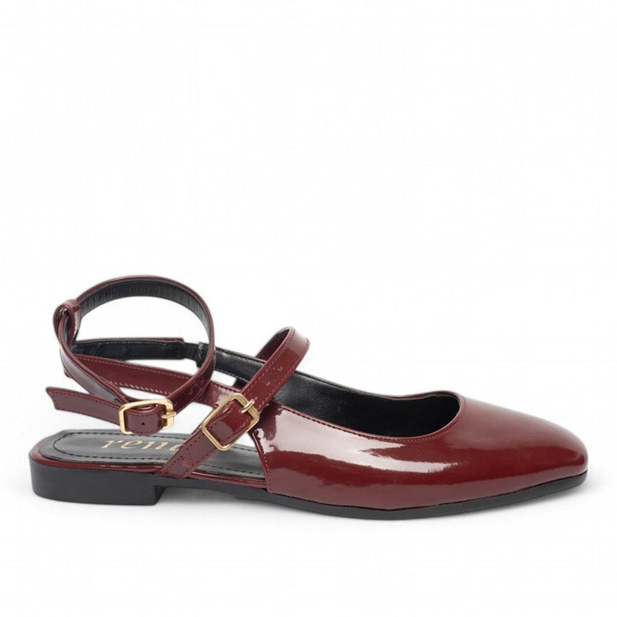 Genel MarkalarGenel Zenne Günlük Ayakkabı 7915 Rugan Bordo