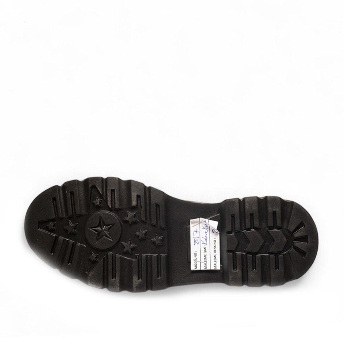 Genel MarkalarGenel Zenne Loafer Ayakkabı 817 Kırışık Rugan Kahve