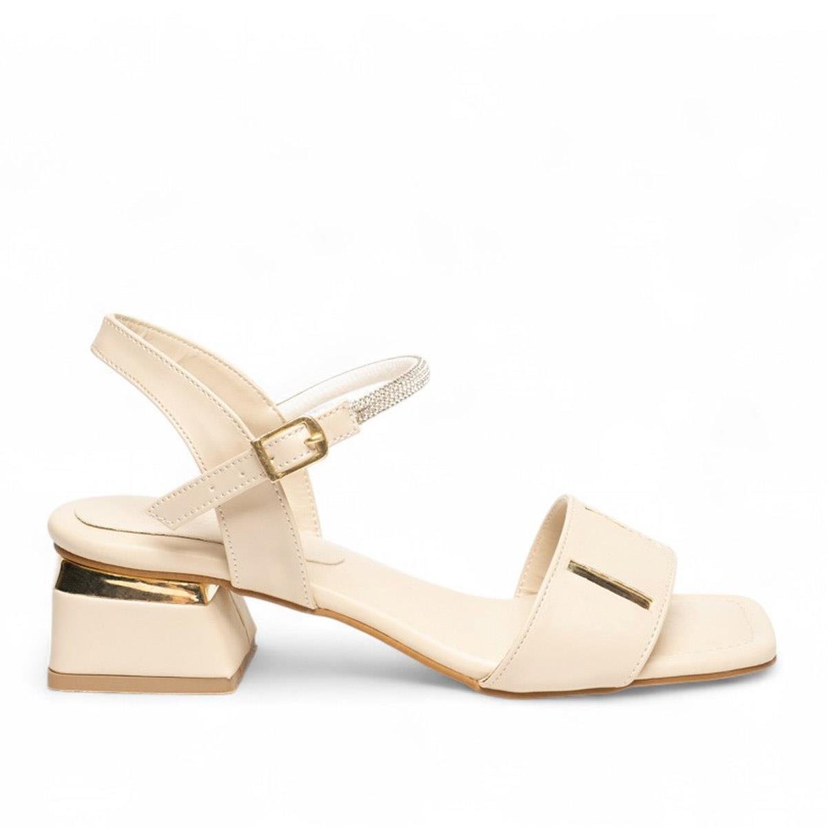 Genel MarkalarGenel Zenne Topuklu Sandalet 703 Cilt Bej