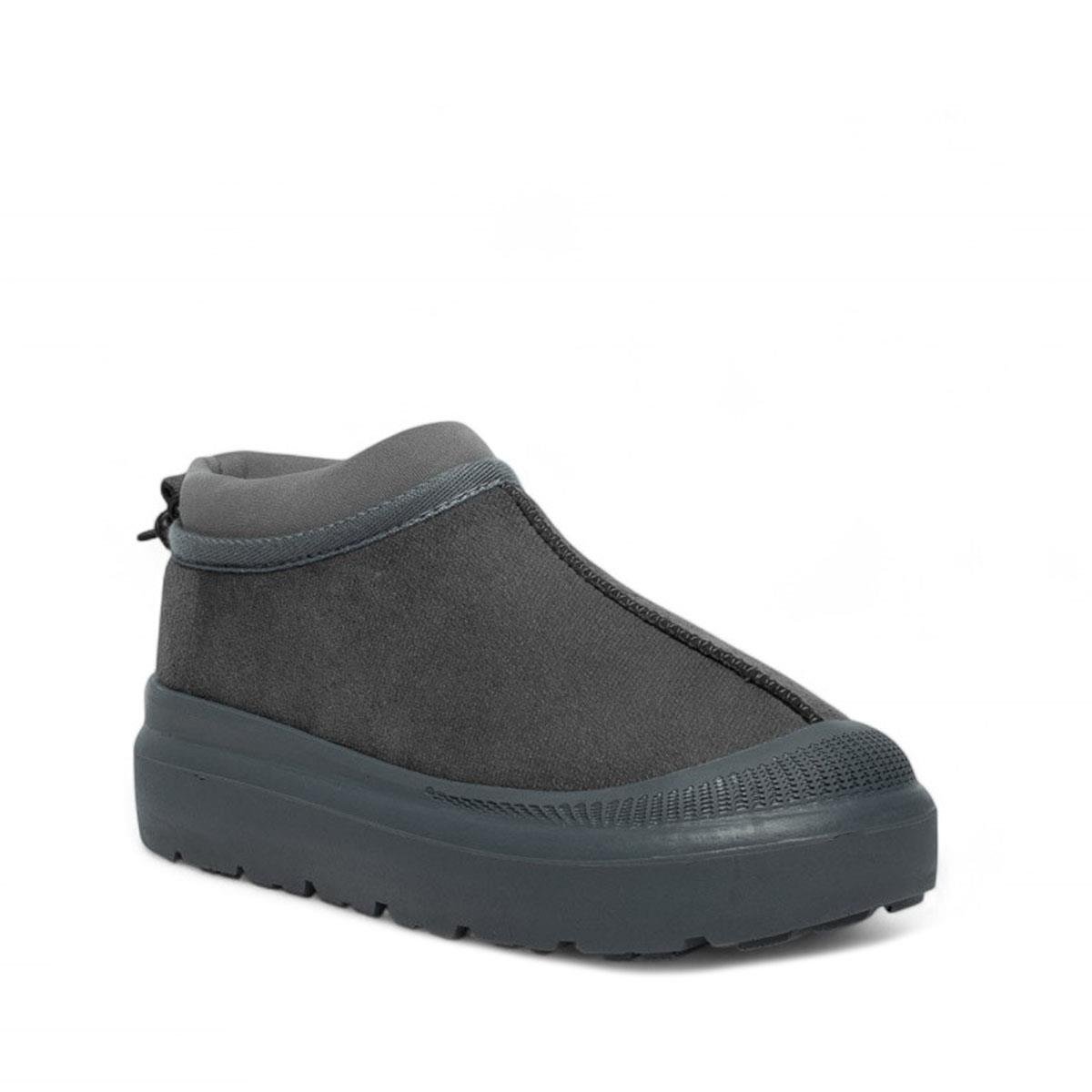 GlıeseGlıese Zenne Kısa Bot Ugg-03 Nubuk Füme