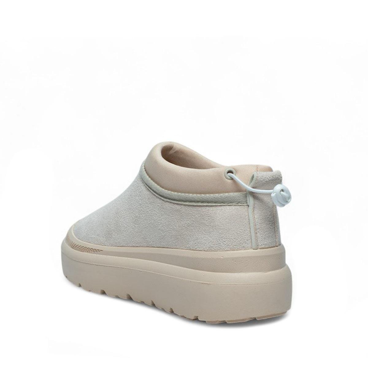 GlıeseGlıese Zenne Kısa Bot Ugg-04 Nubuk Krem