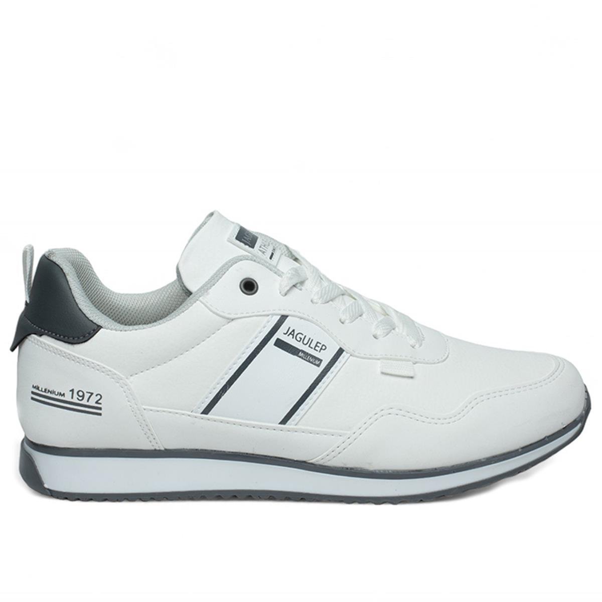 JagulepJagulep Erkek Bugatti Cilt Beyaz Füme