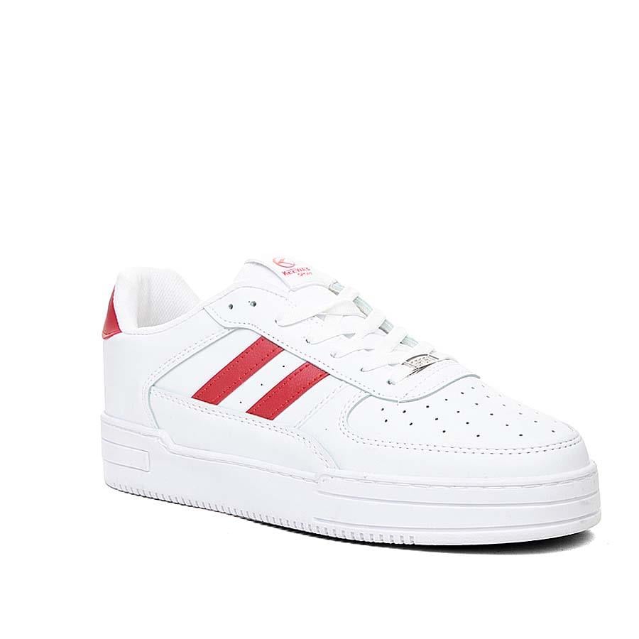 KeewayKeeway Erkek 722 Cilt Beyaz Kırmızı