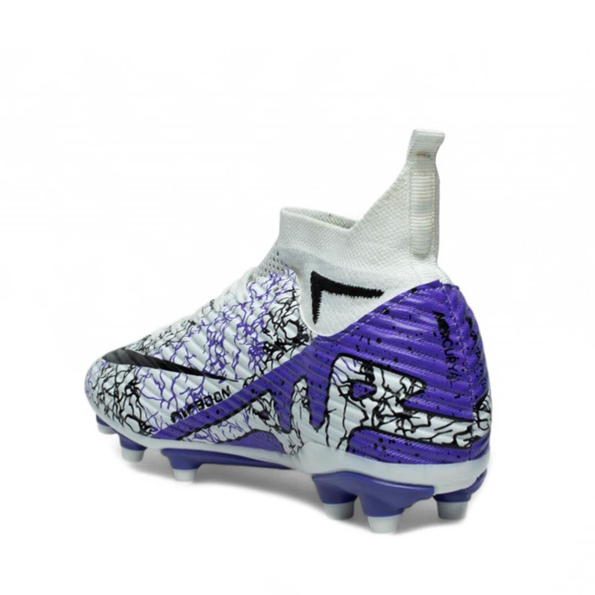 LaligaLaliga Erkek Level 600 Krampon Beyaz Mor Desen