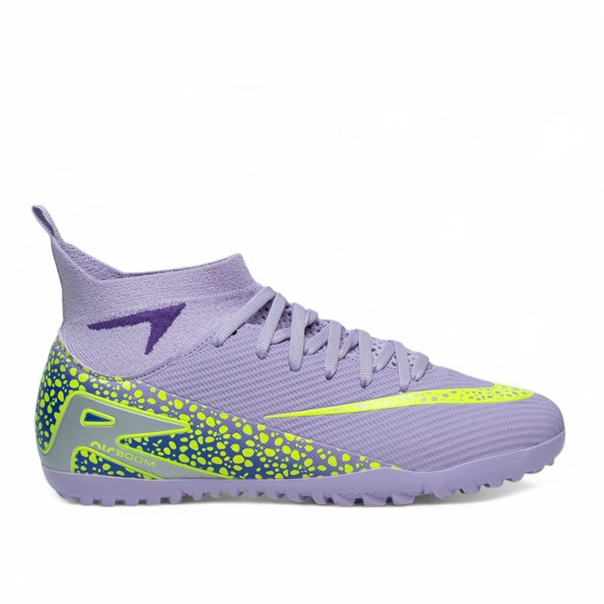 LaligaLaliga Garson Superfly 610 Halı Saha Lila Sarı