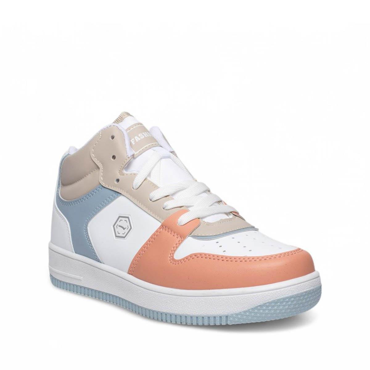 LambırlentLambirlent Garson Basket 2110-3 Cilt Pudra Beyaz B.mavi