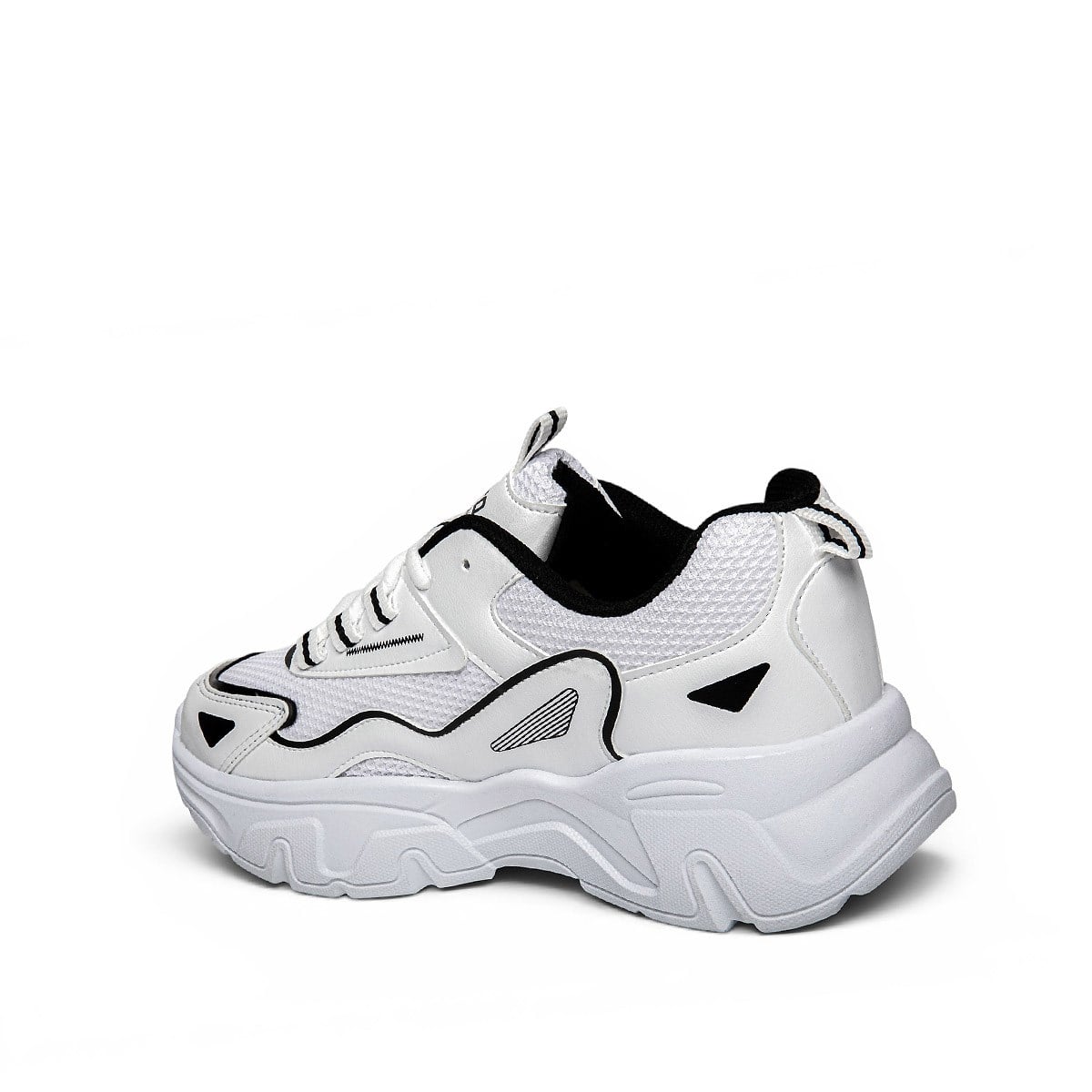LentoLento Garson A-47 Anorak Beyaz Siyah