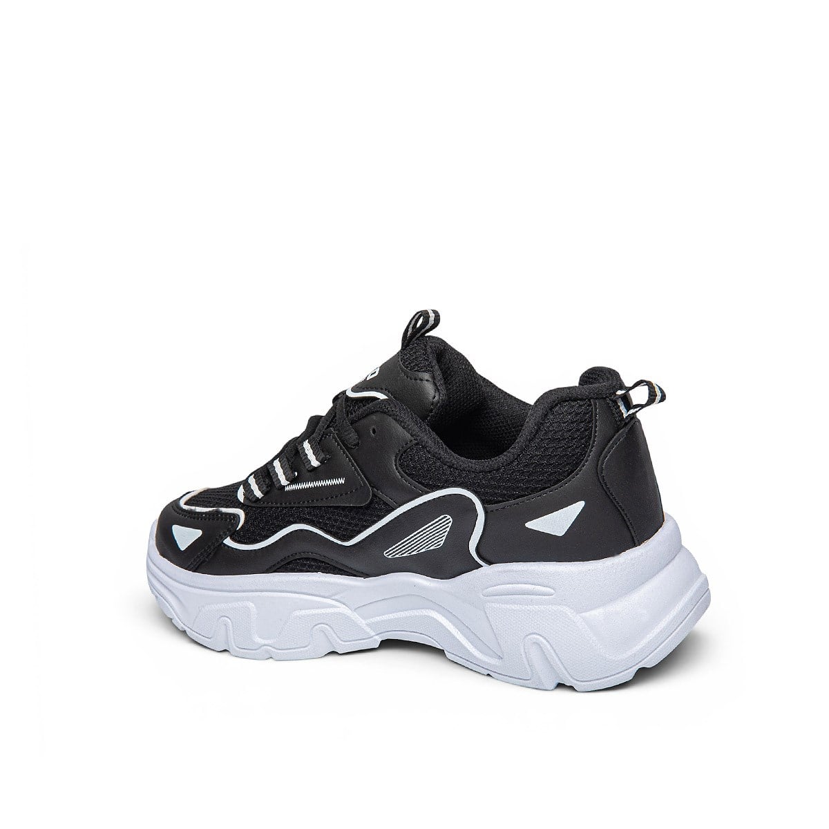 LentoLento Garson A-47 Anorak Siyah Beyaz