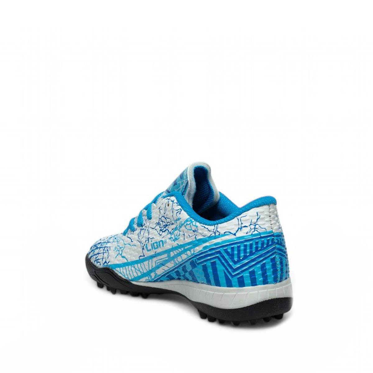 LionLion Filet 624-5 Halı Saha Beyaz Turkuaz