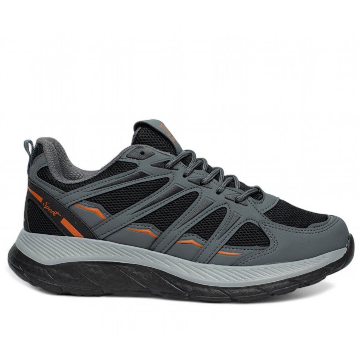 LuttoonLuttoon Erkek 4207 Anorak Füme Siyah Turuncu