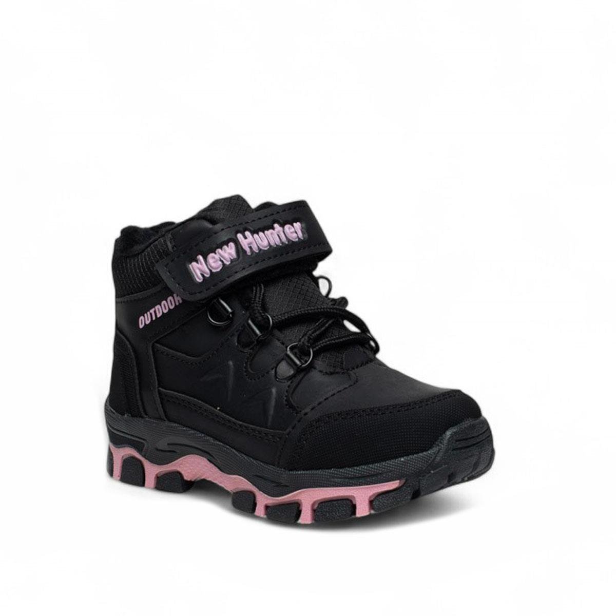 New HunterNew Hunter Patik Bot 247 Cilt Syah Toz Pembe