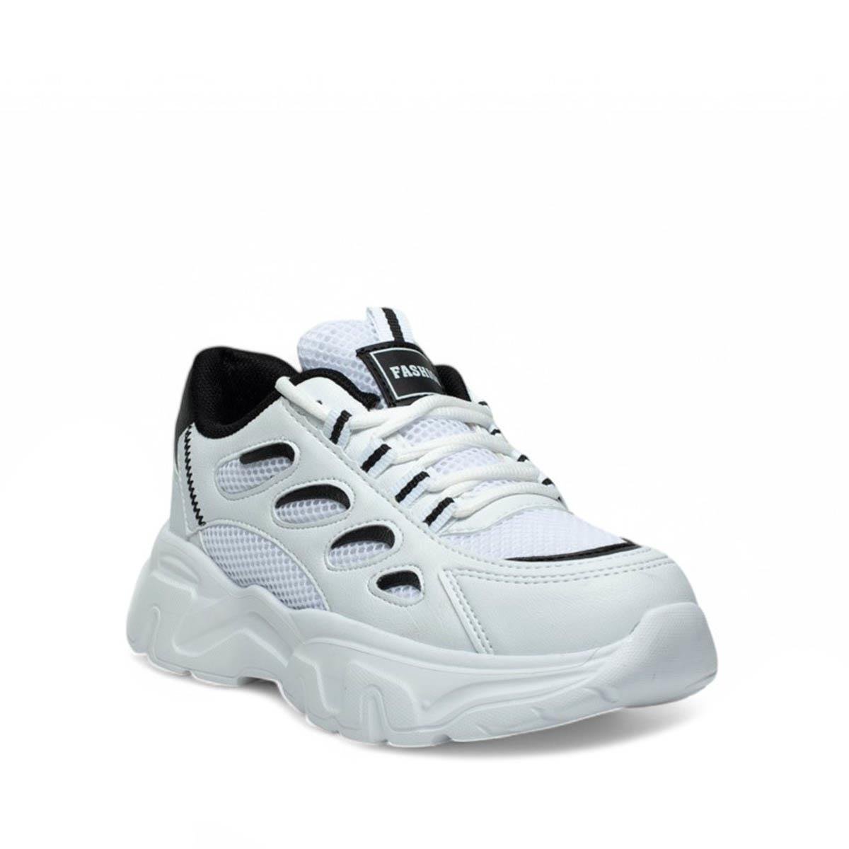 Queen StepQueen Step Zenne 1001-8 Anorak Beyaz Siyah