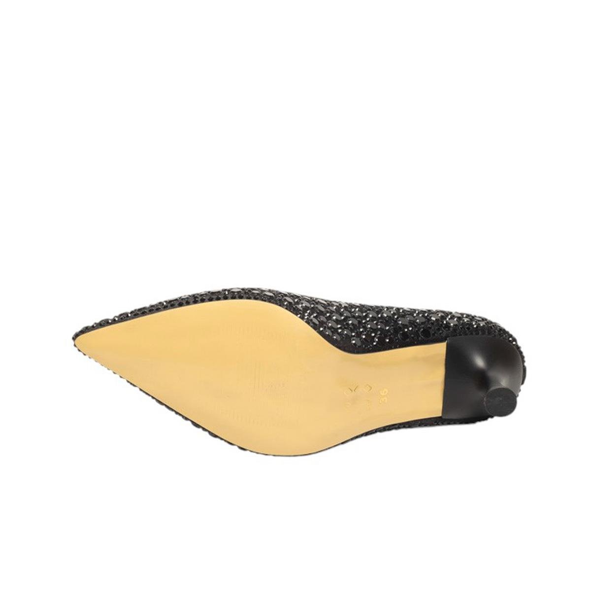 RenasRenas Zenne Abiye Stiletto Taş Detaylı 14890 Siyah