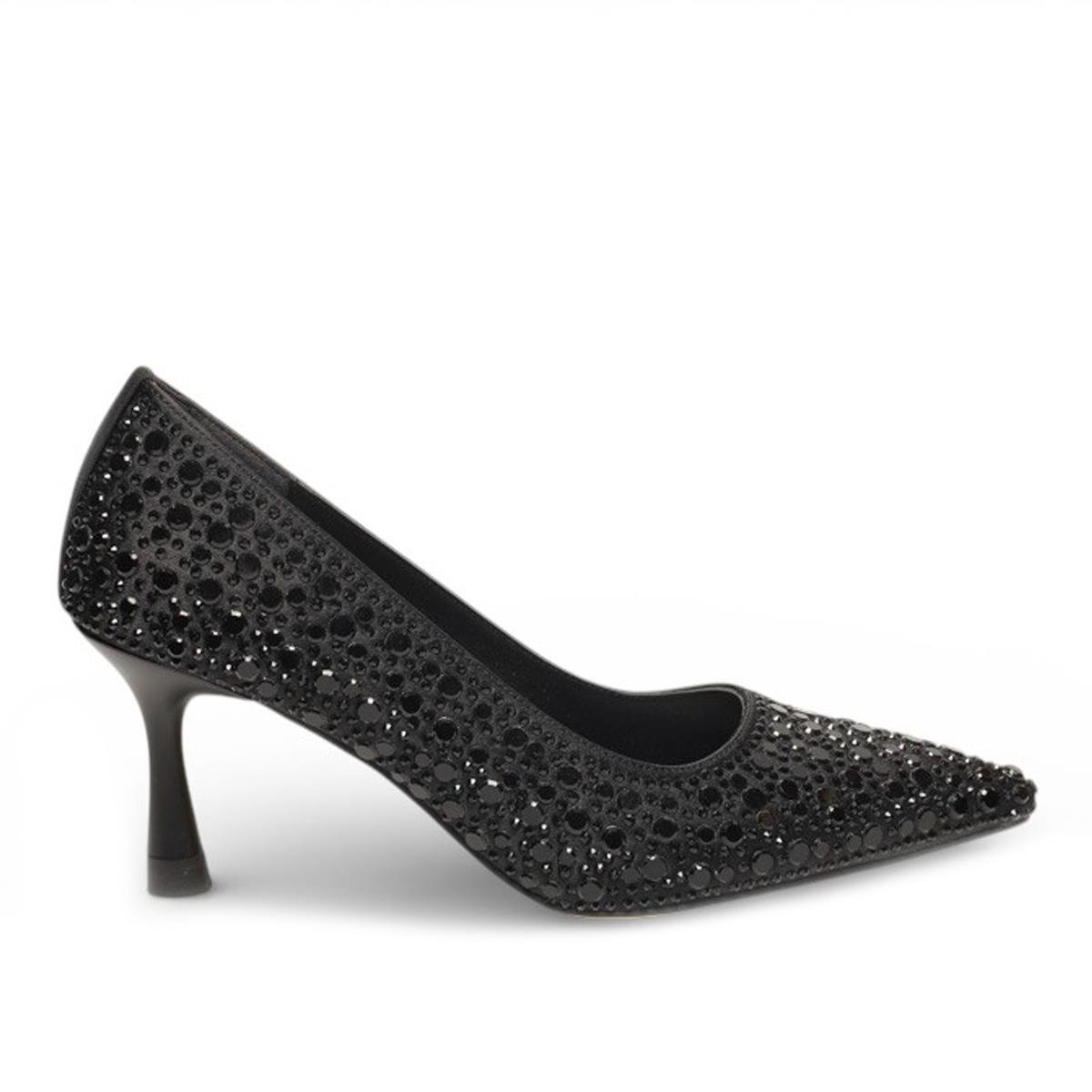 RenasRenas Zenne Abiye Stiletto Taş Detaylı 14890 Siyah