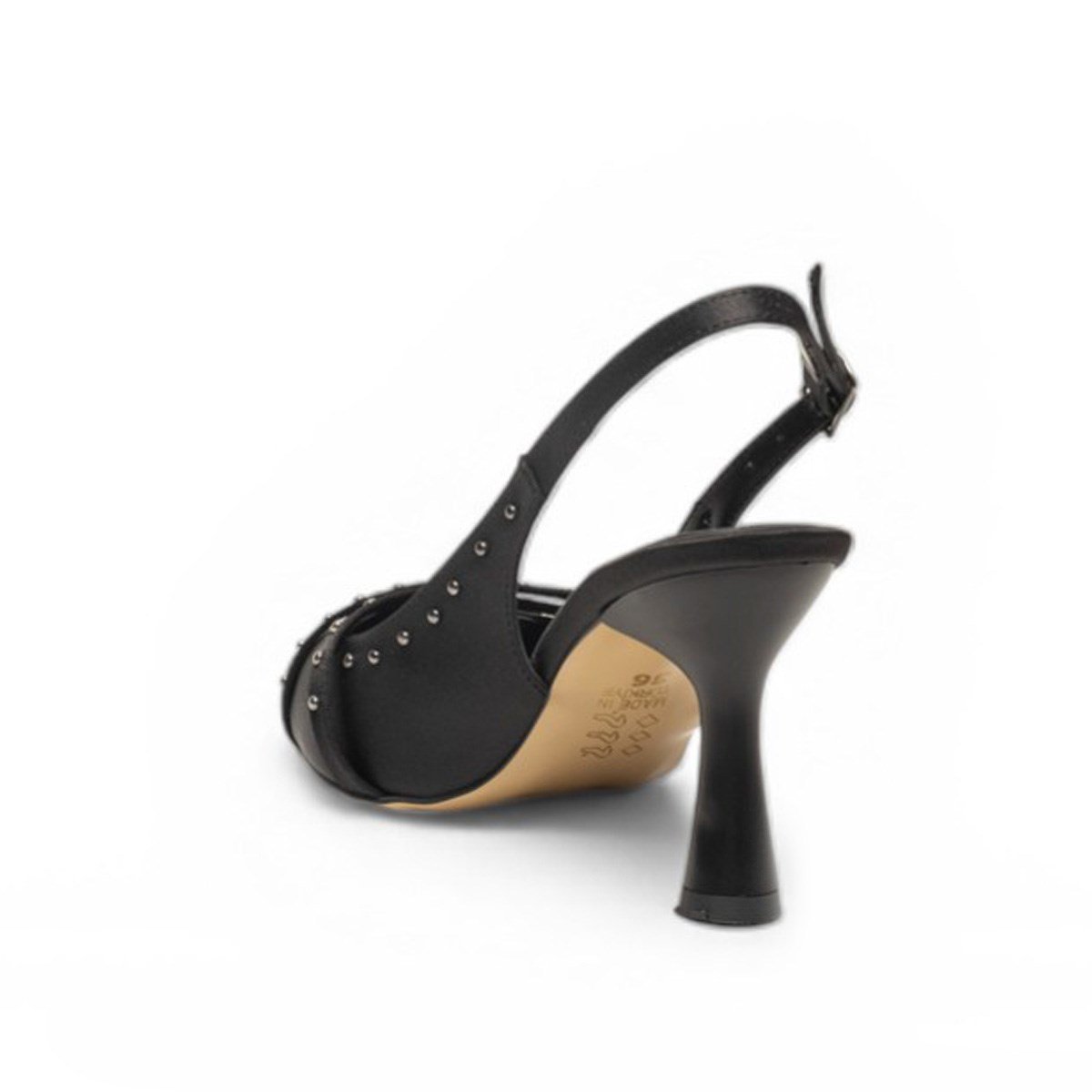 RenasRenas Zenne Stiletto 15687 Saten Siyah