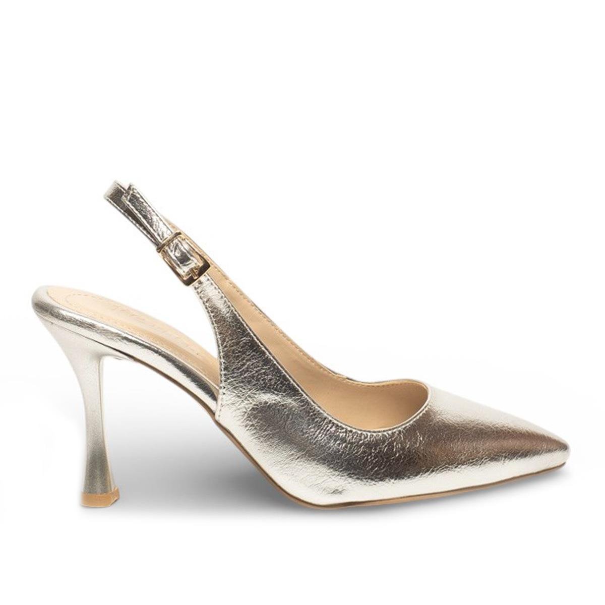 RenasRenas Zenne Stiletto 2193 Metalik Gümüş