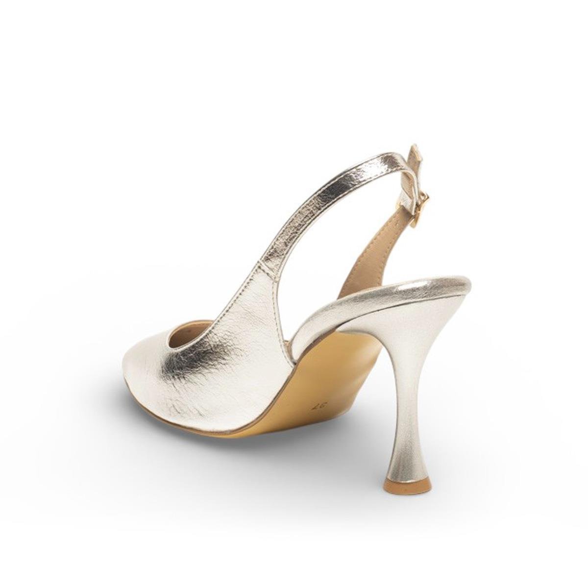 RenasRenas Zenne Stiletto 2193 Metalik Gümüş
