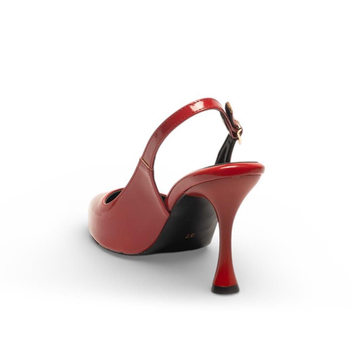 RenasRenas Zenne Stiletto 2193 Rugan Kırmızı