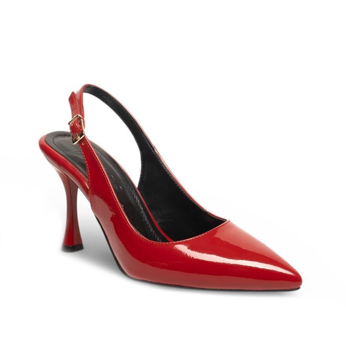 RenasRenas Zenne Stiletto 2193 Rugan Kırmızı