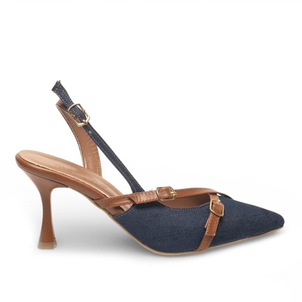 RenasRenas Zenne Stiletto 3001 Koyu Kot Taba