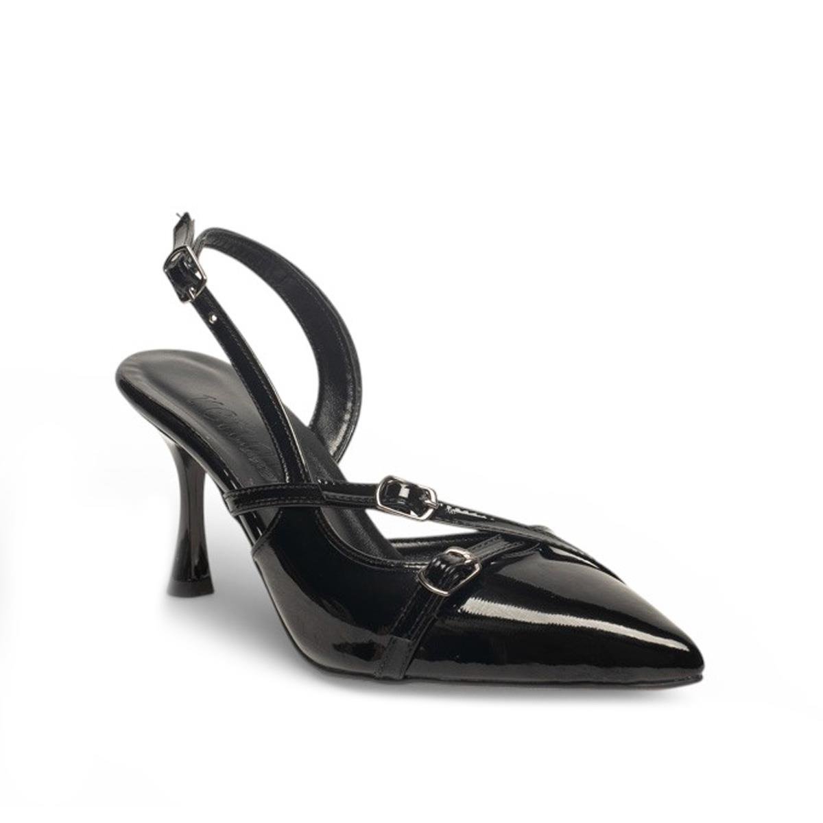 RenasRenas Zenne Stiletto 3001 Rugan Siyah