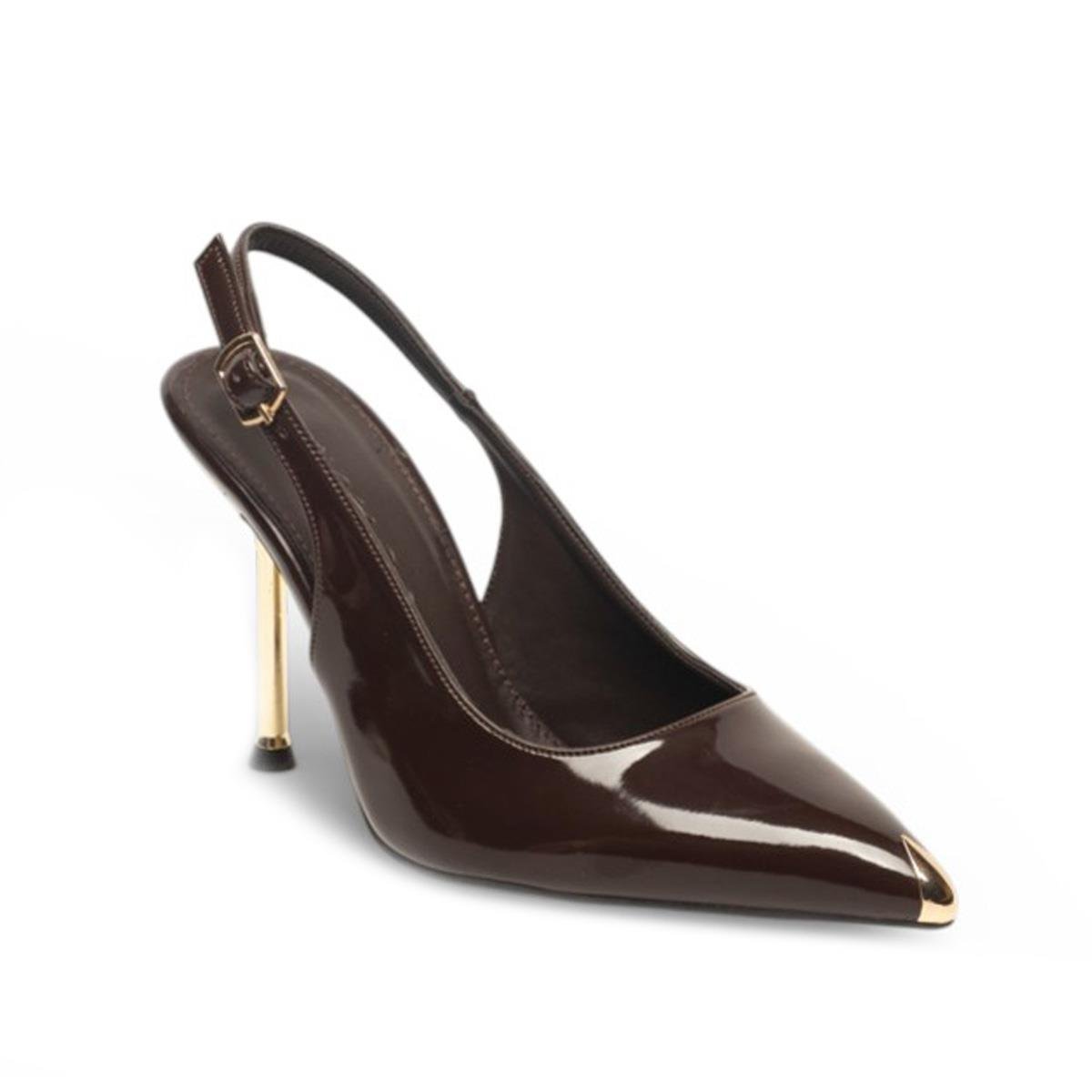 RenasRenas Zenne Stiletto 3303 Rugan Kahve