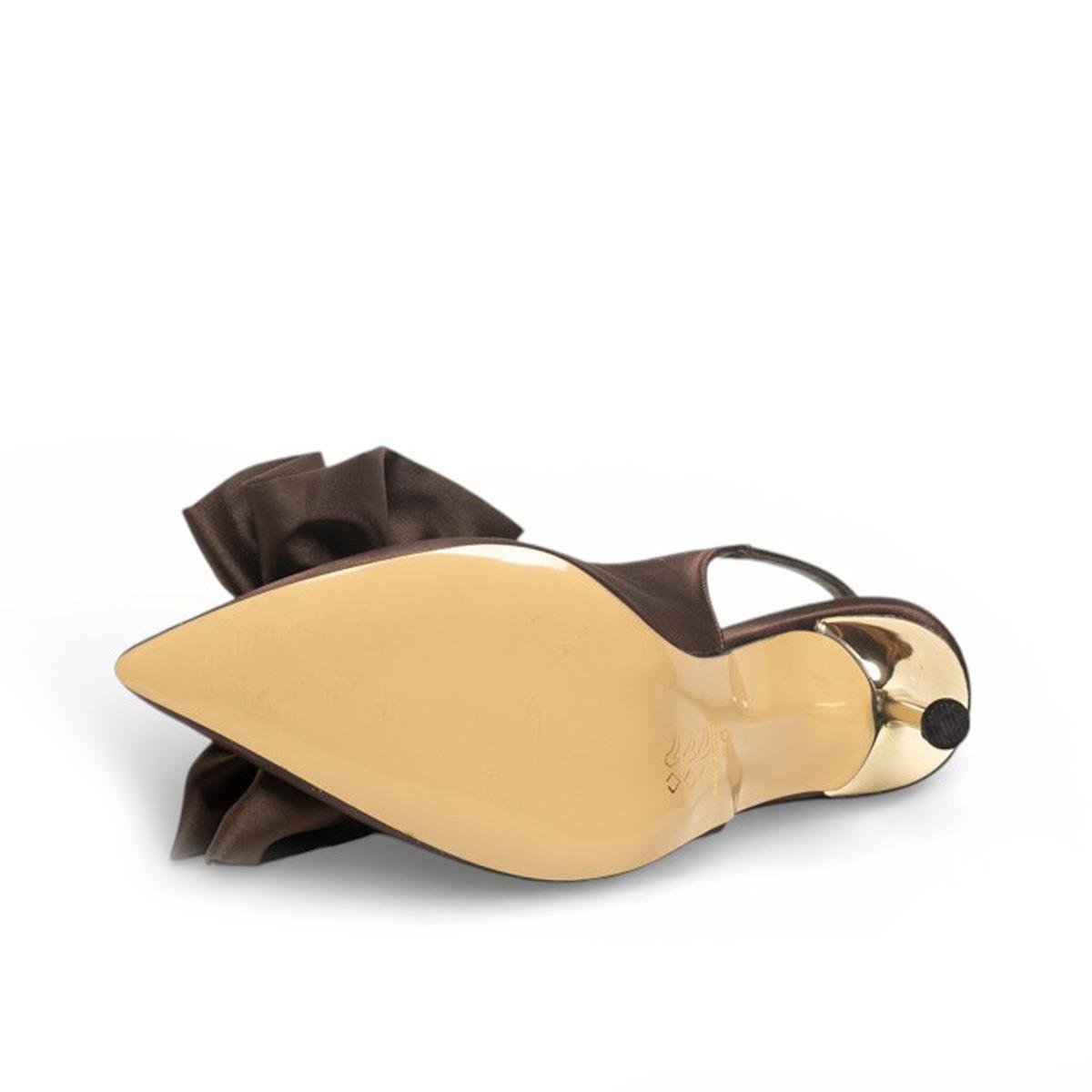 RenasRenas Zenne Stiletto 3403 Saten Kahve