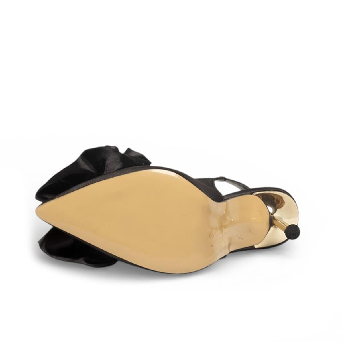 RenasRenas Zenne Stiletto 3403 Saten Siyah