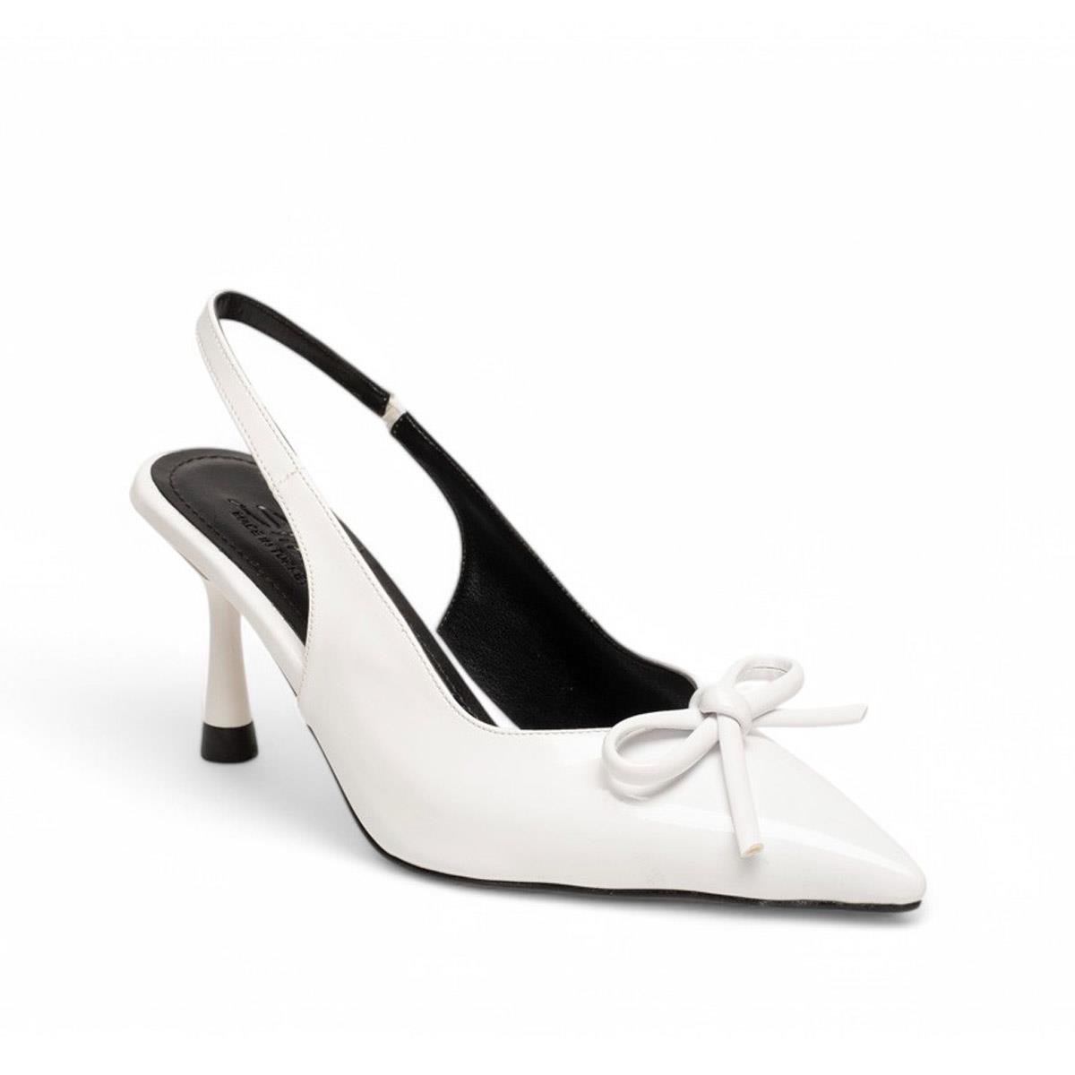 RenasRenas Zenne Stiletto 67825 Rugan Beyaz