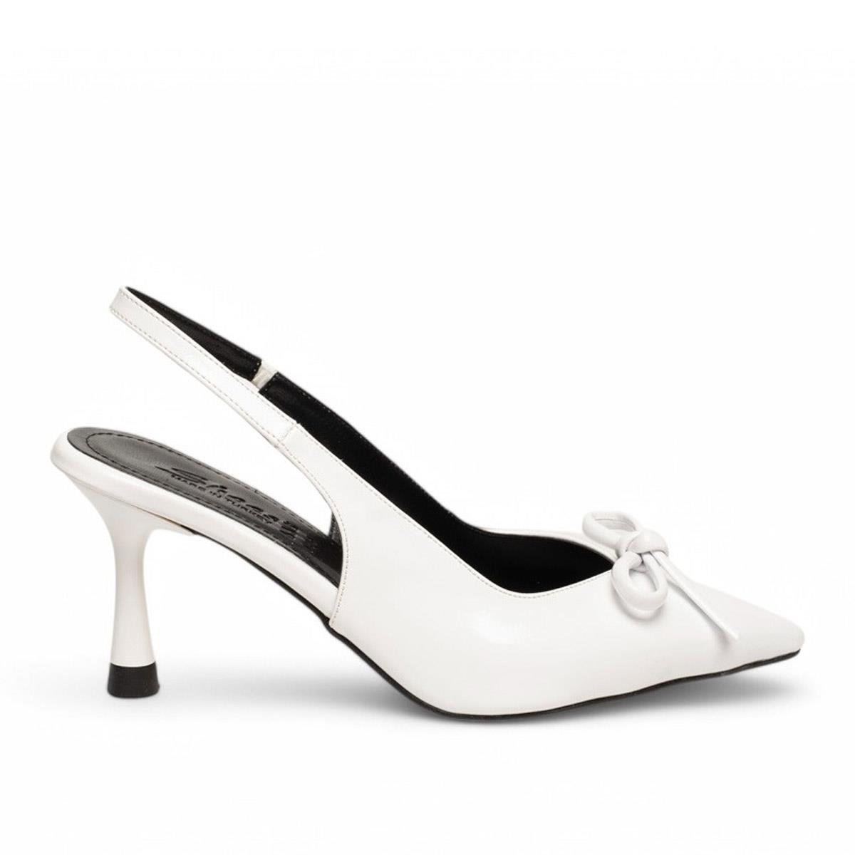 RenasRenas Zenne Stiletto 67825 Rugan Beyaz