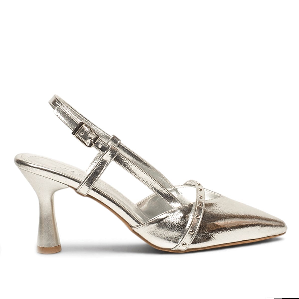 RenasRenas Zenne Stiletto 911 Metalik Gümüş