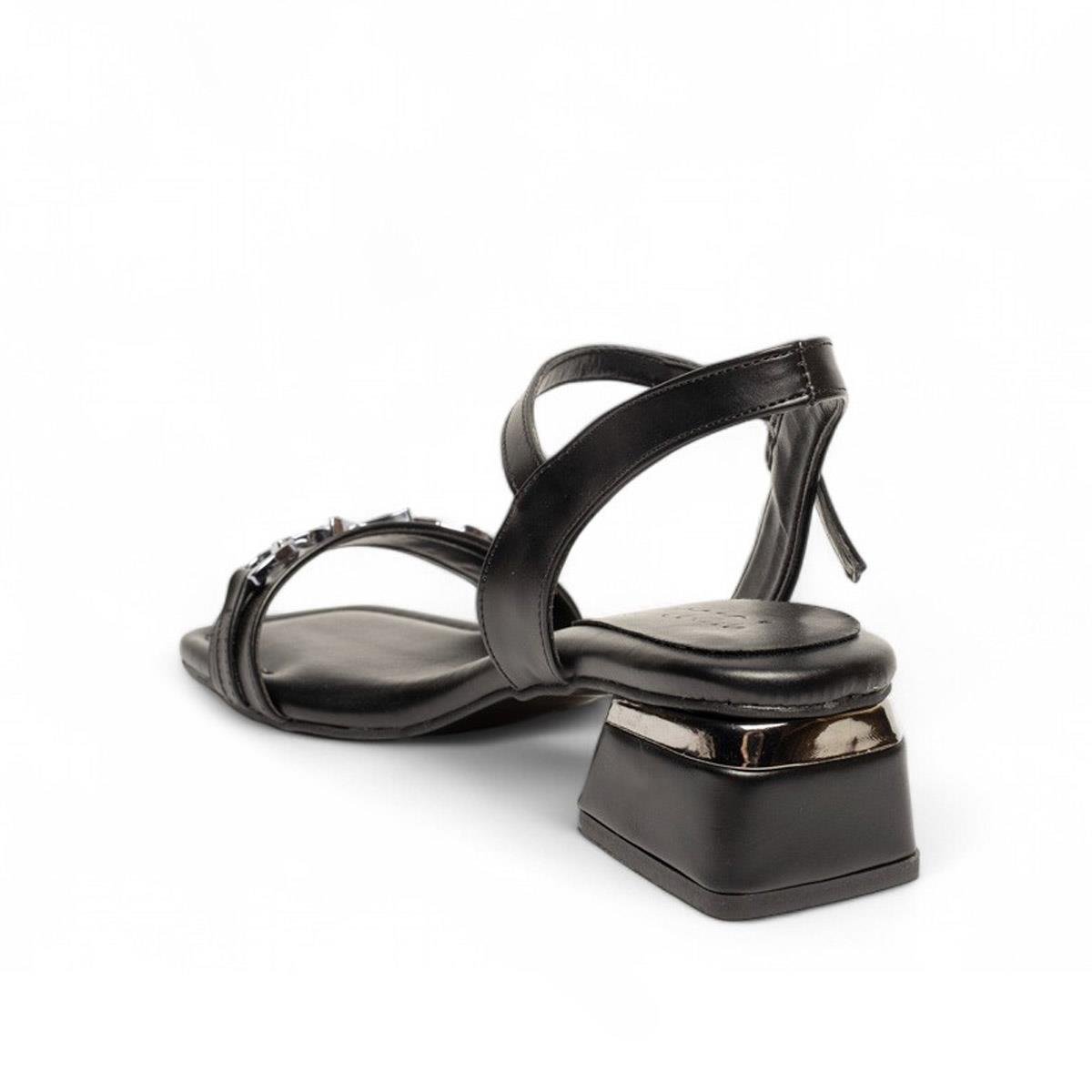 RenasRenas Zenne Topuklu Sandalet 353 Cilt Siyah