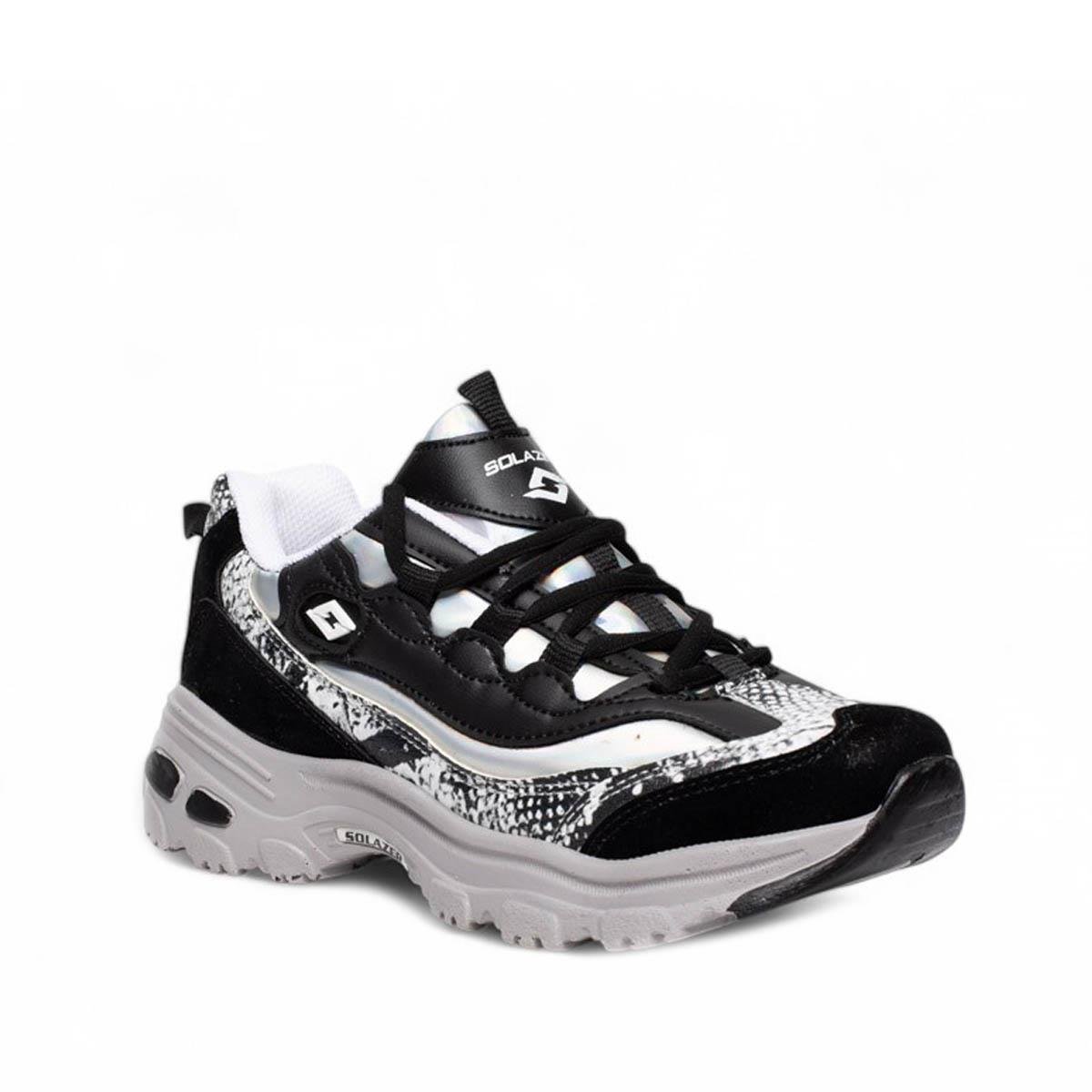 SolazerSolazer Garson Spor 049 Siyah Buz Leopar