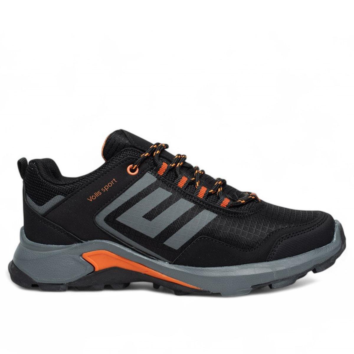 VolisVolis Erkek 23565 Cilt Denye Siyah Turuncu