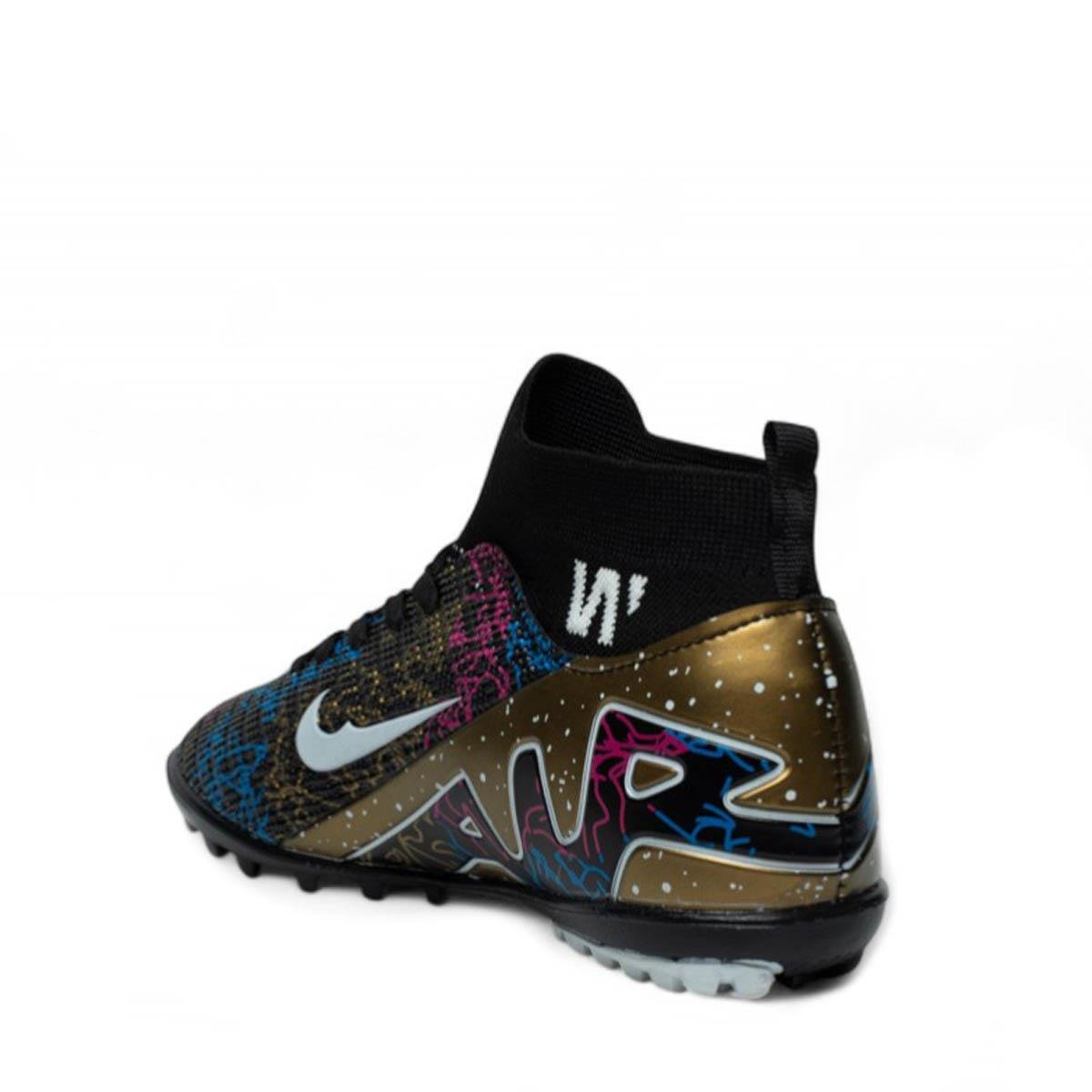 WalkedWalked Garson 041 Halı Saha Siyah Beyaz