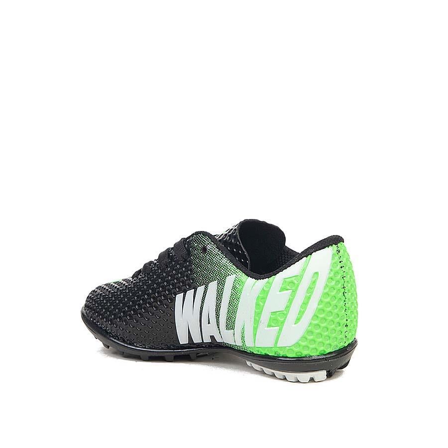 WalkedWalked Patik 401 Halı Saha Siyah yeşil