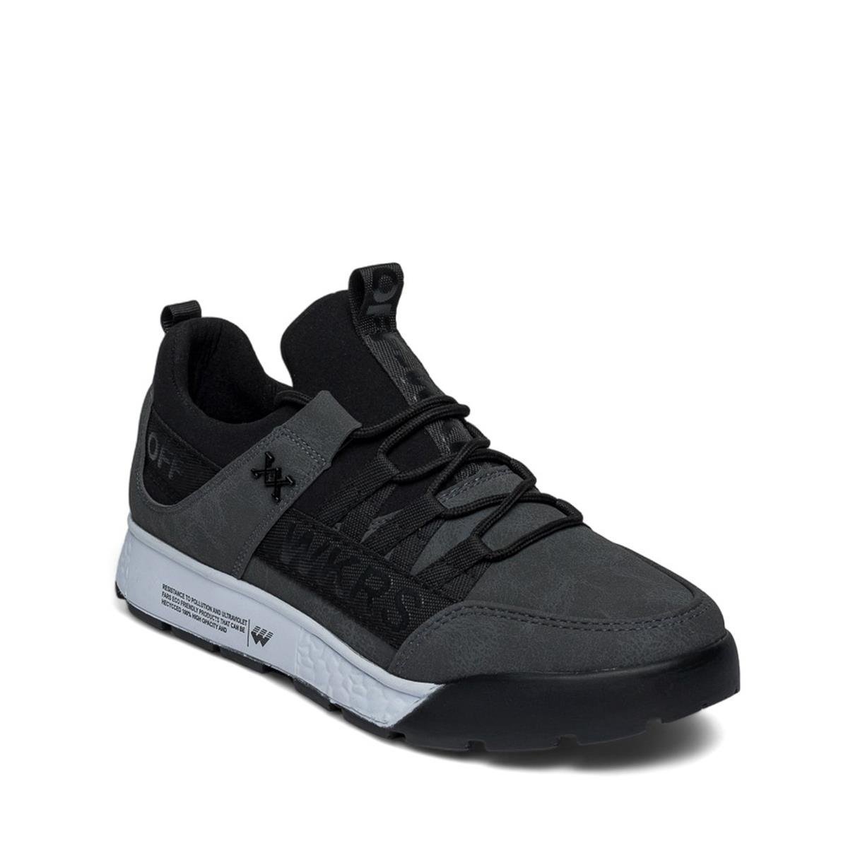 WickersWickers Garson 2300 Cilt Nubuk Füme Siyah